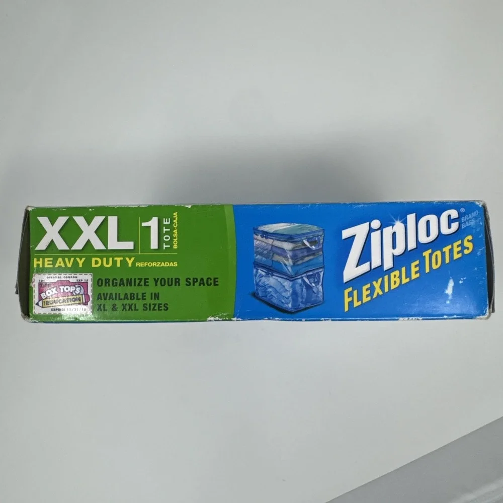 (1) Ziplock XXL Flexible Tote 22 GAL 2.2' x 16